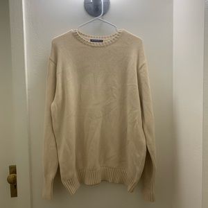 Brandy Melville White Sweater Cotton